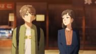 Sakuta and Miwako as seen in Rascal Does Not Dream of Santa Claus (Image via CloverWorks)